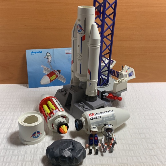Mission Geo Rocket Launch Pad 6195 & Mission Meteorite Defense 6197 by P… - Picture 8 of 17